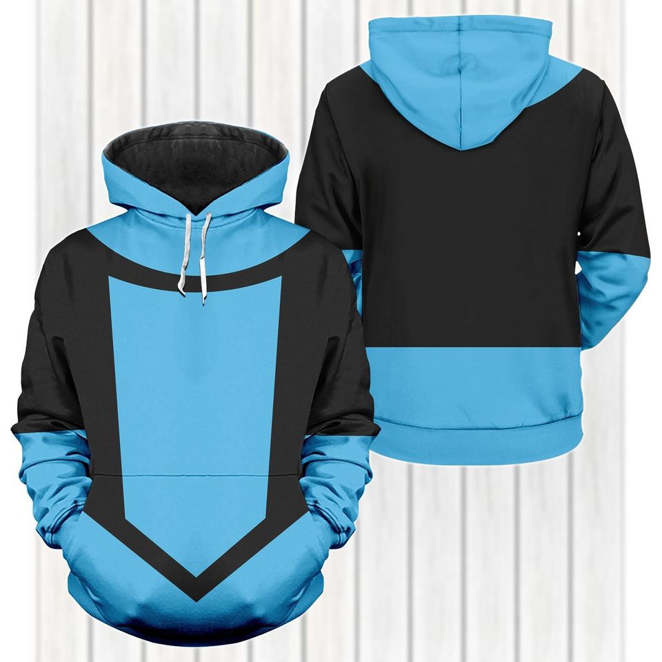 Invincible Mark Grayson 3D Cosplay Hoodies, Invincible Women Leggings, Superhero Comic Book Halloween Costume, Blue Invincible Fan Tee