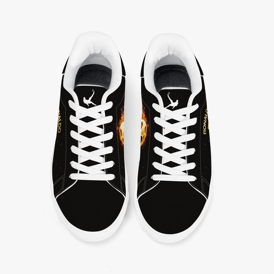 Low-Top Sneakers In Leather, Ronaldo Edition, Sport Shoes