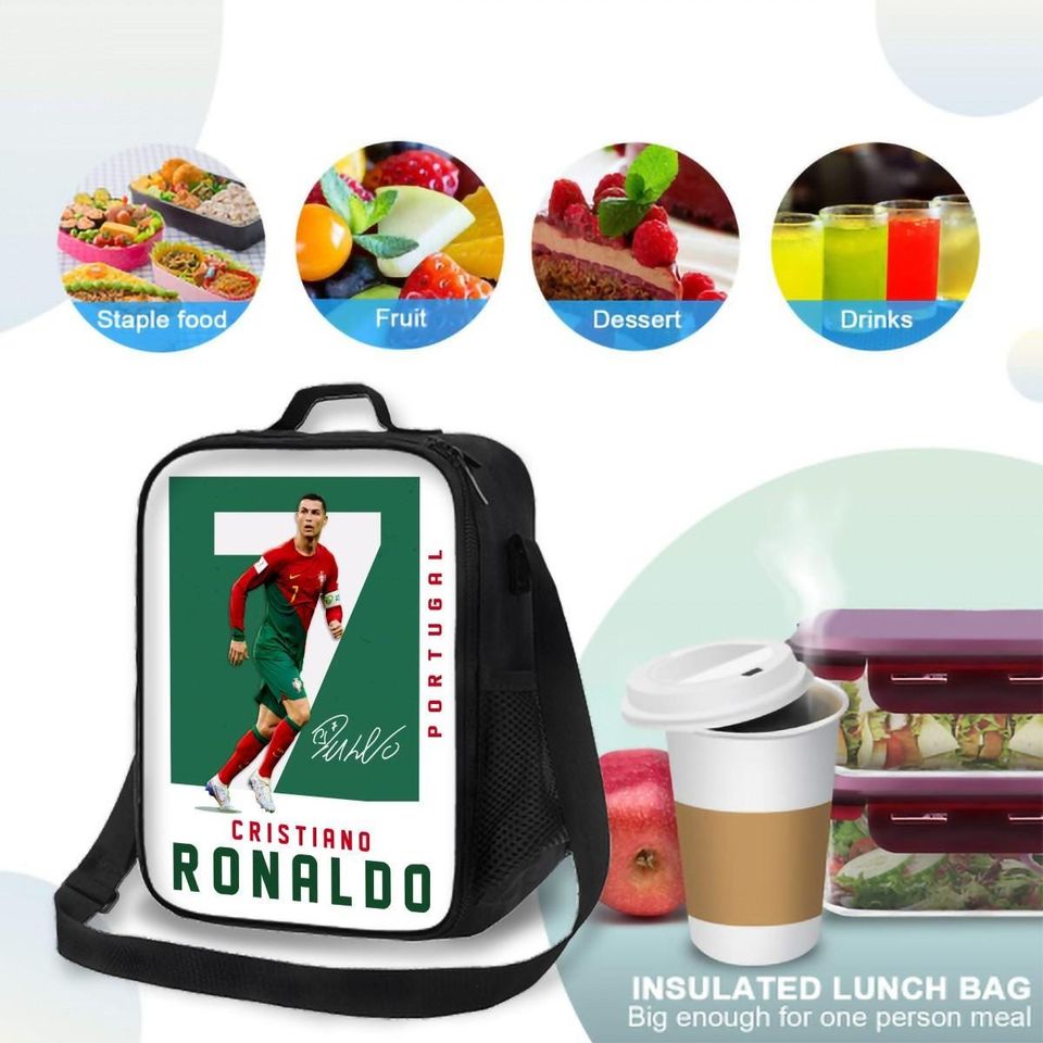 Ronaldo Insulated Kids Lunch Bag