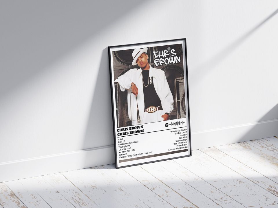 Chris Brown Poster Print | Chris Brown Poster