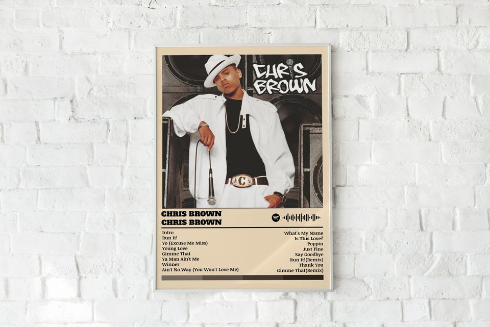 Chris Brown Poster Print | Chris Brown Poster