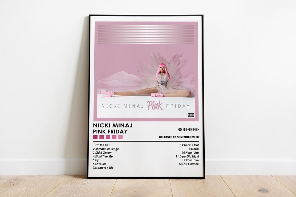 Nicki Minaj Poster Print | Pink Friday Poster