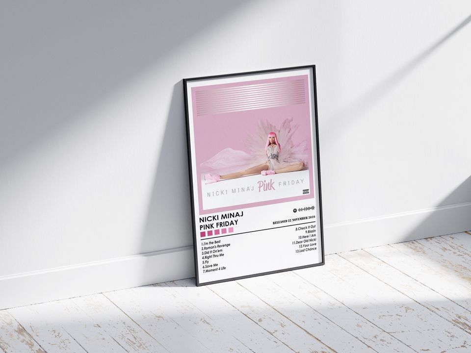 Nicki Minaj Poster Print | Pink Friday Poster