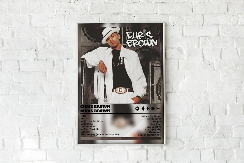 Chris Brown Poster Print | Chris Brown Poster