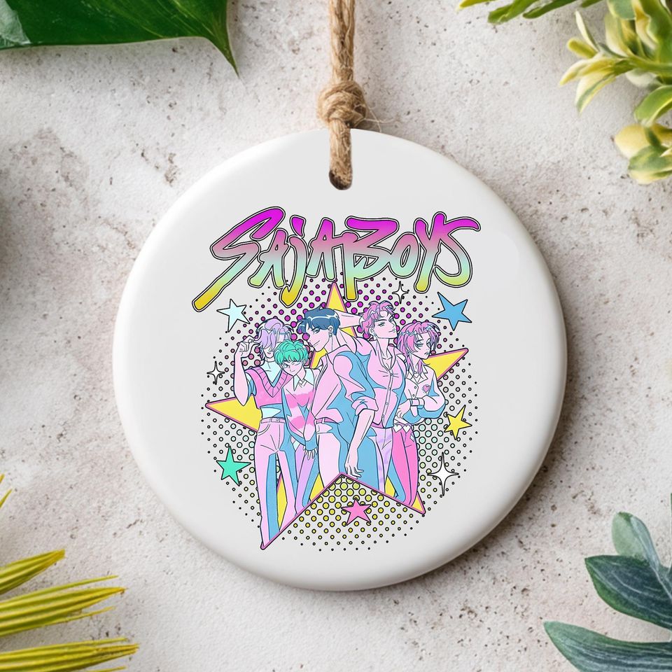 Anime Inspired Huntrix Demon Hunter Ornament, Huntrix Charm, Printed One Side