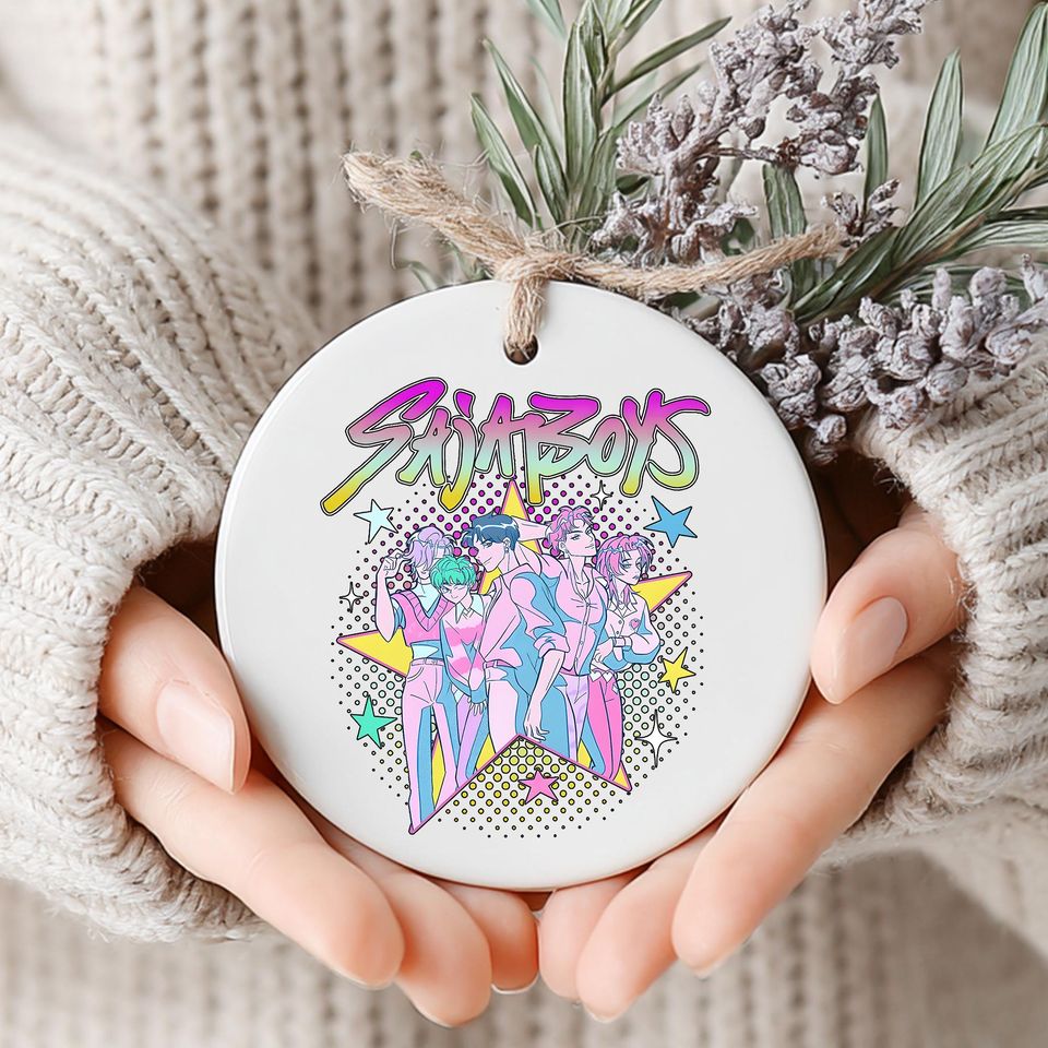 Anime Inspired Huntrix Demon Hunter Ornament, Huntrix Charm, Printed One Side