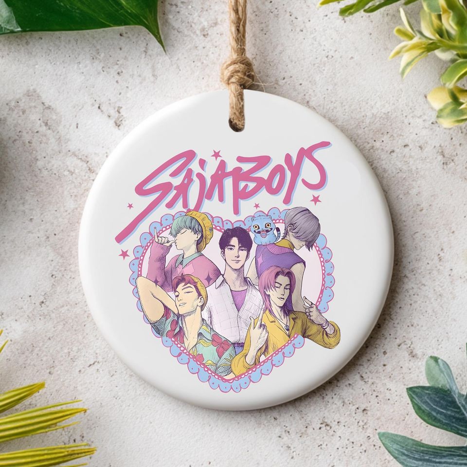 Huntrix Demon Hunter Ornament, Huntrix Charm, Printed One Side