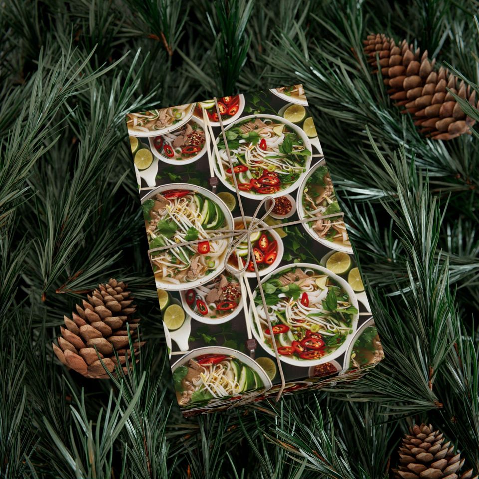 Pho Gift wrap: Soup Wrapping Paper