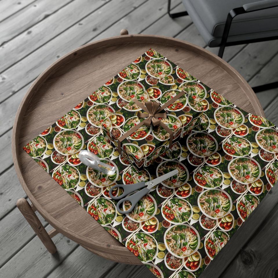 Pho Gift wrap: Soup Wrapping Paper