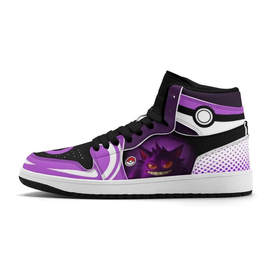 High Top Poke Go Gengar Shoes