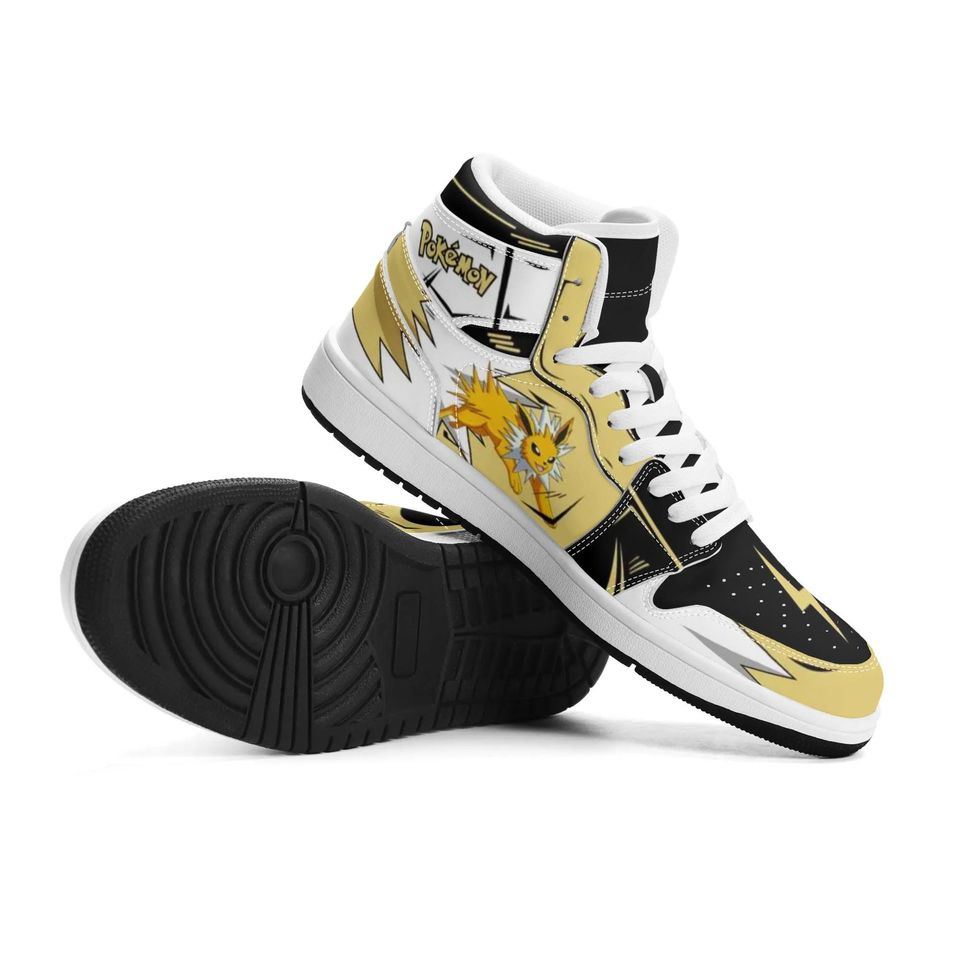 High Top Jolteon Poke Go| Anime Lover Shoes