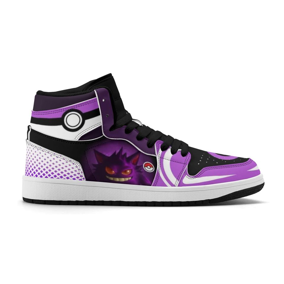 High Top Poke Go Gengar Shoes