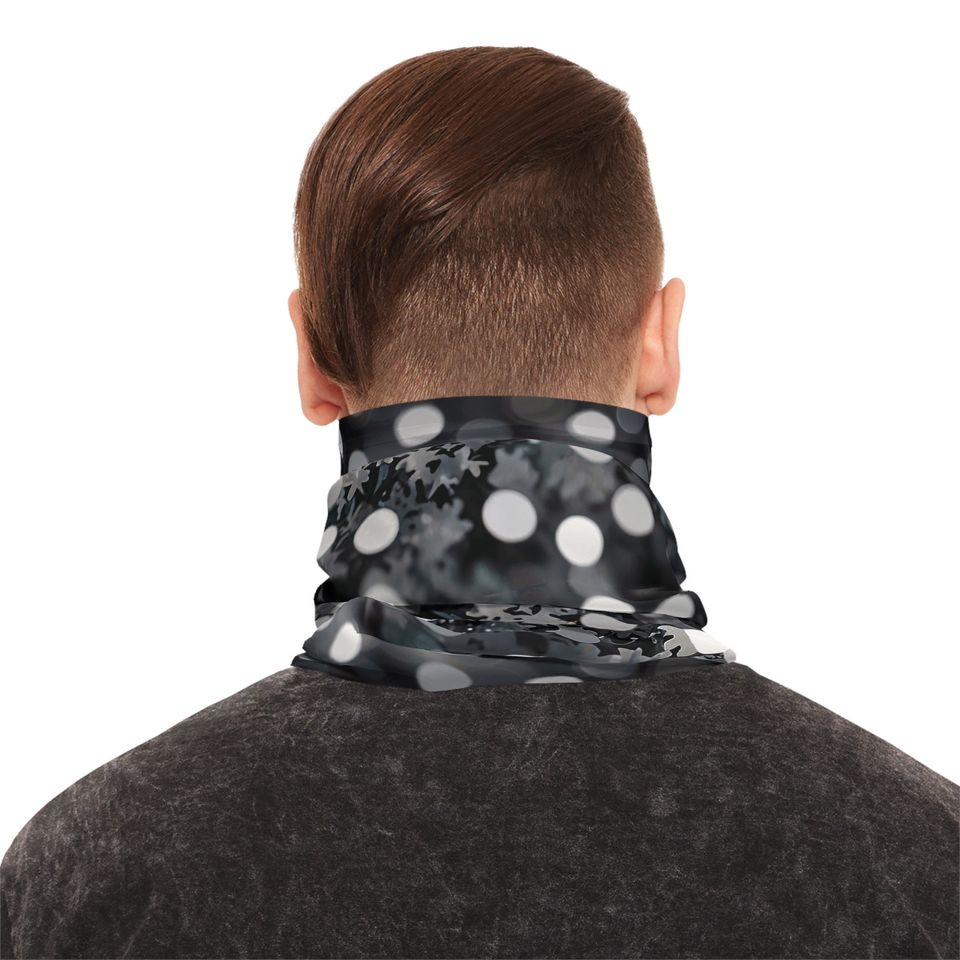 Lights Theme Unisex Microfiber Neck Gaiter