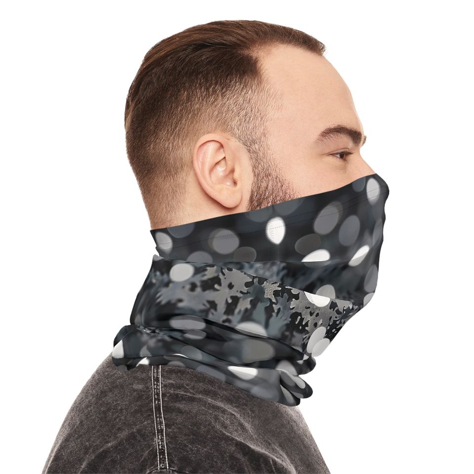 Lights Theme Unisex Microfiber Neck Gaiter