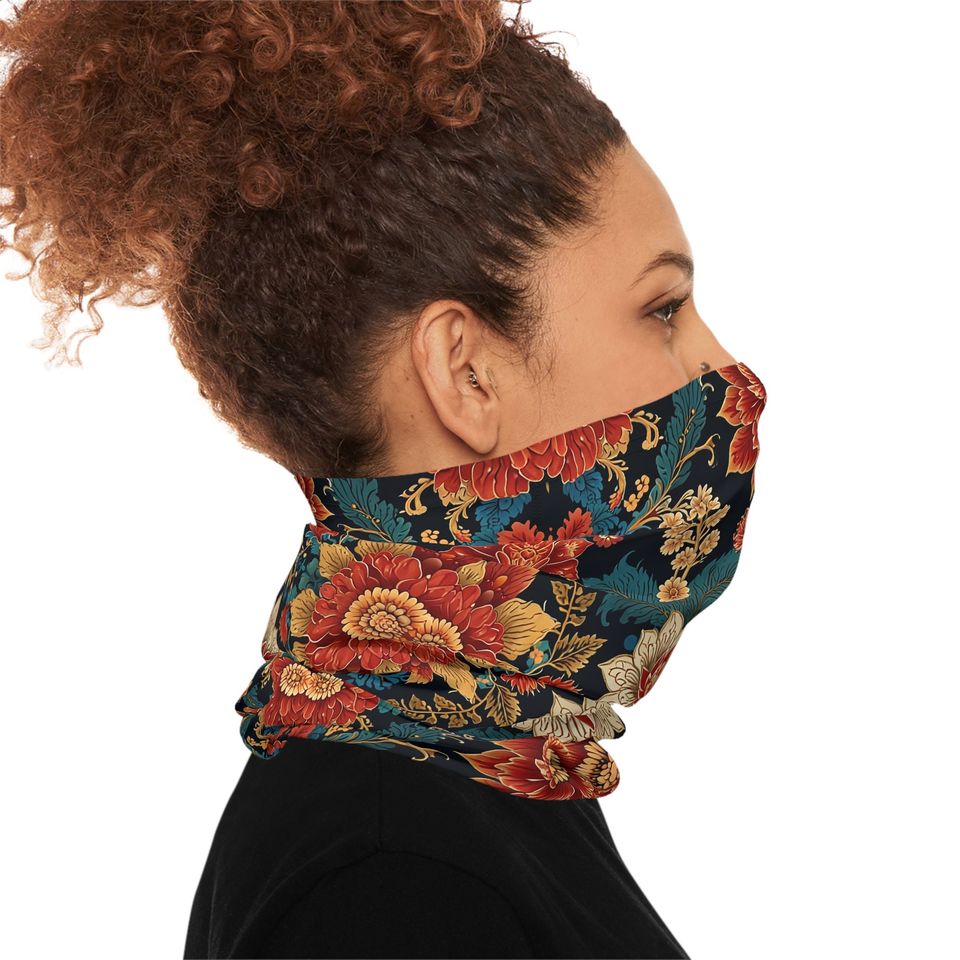Floral Print Neck Gaiter