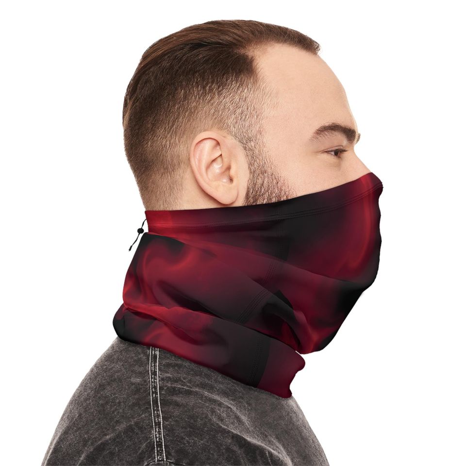 Flame Pattern Adjustable Winter Neck Gaiter Scarf