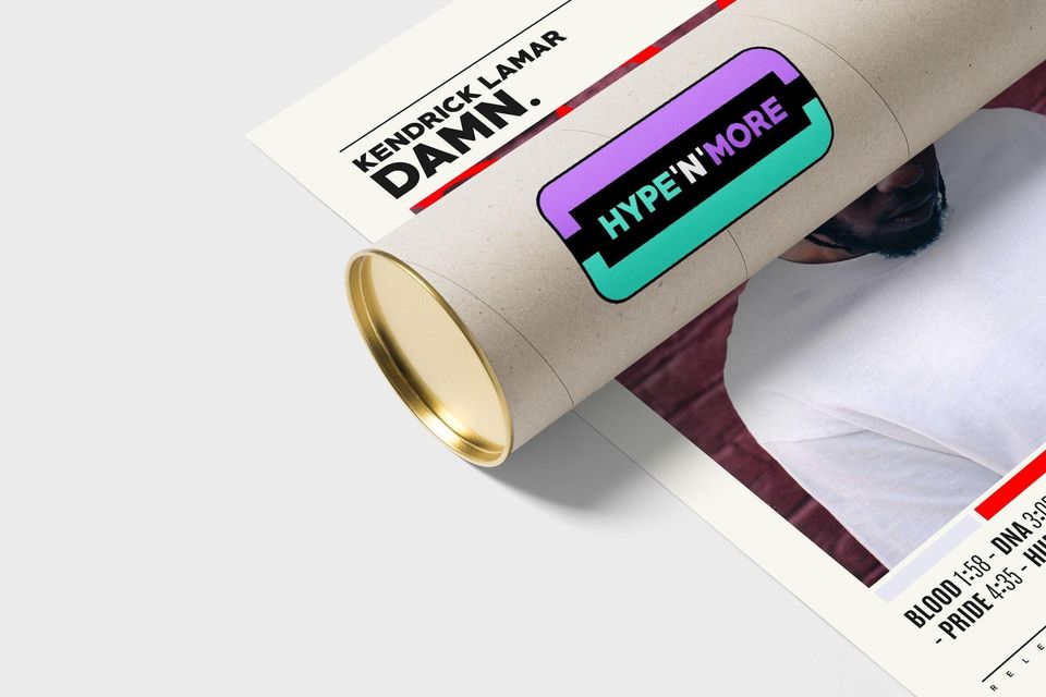 Kendrick Lamar DAMN. Posters | Home Decor | Wall Decor