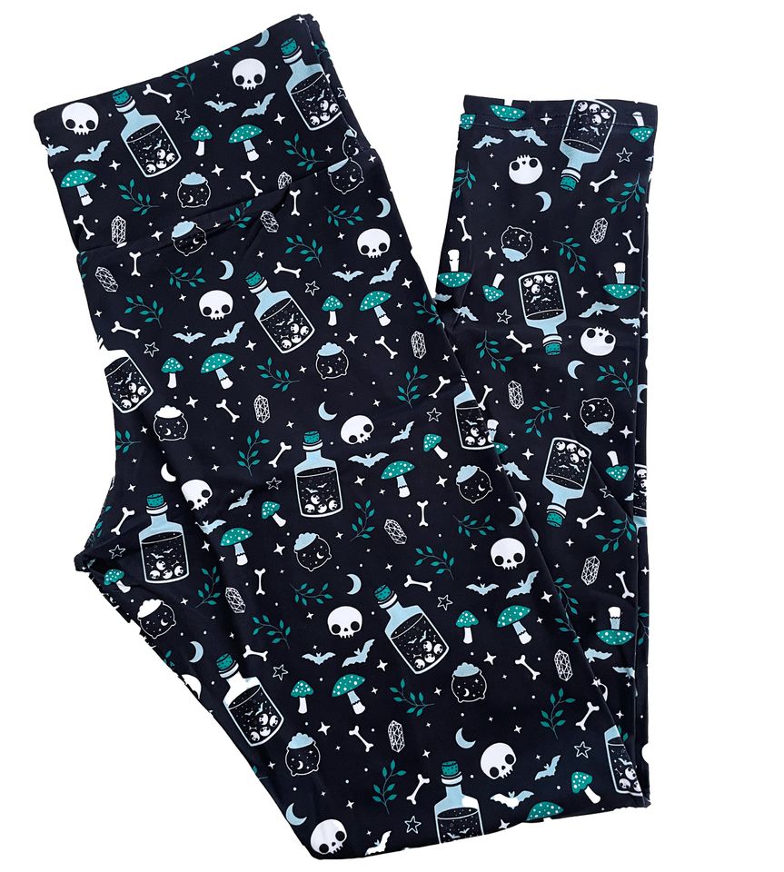 Witch Potion Leggings - Sizes S to 3X