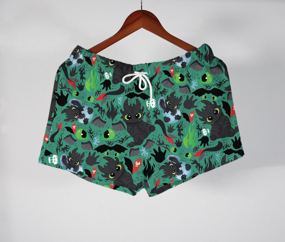 Toothless Hawaiian Shirt Tropical Button Up Shirt