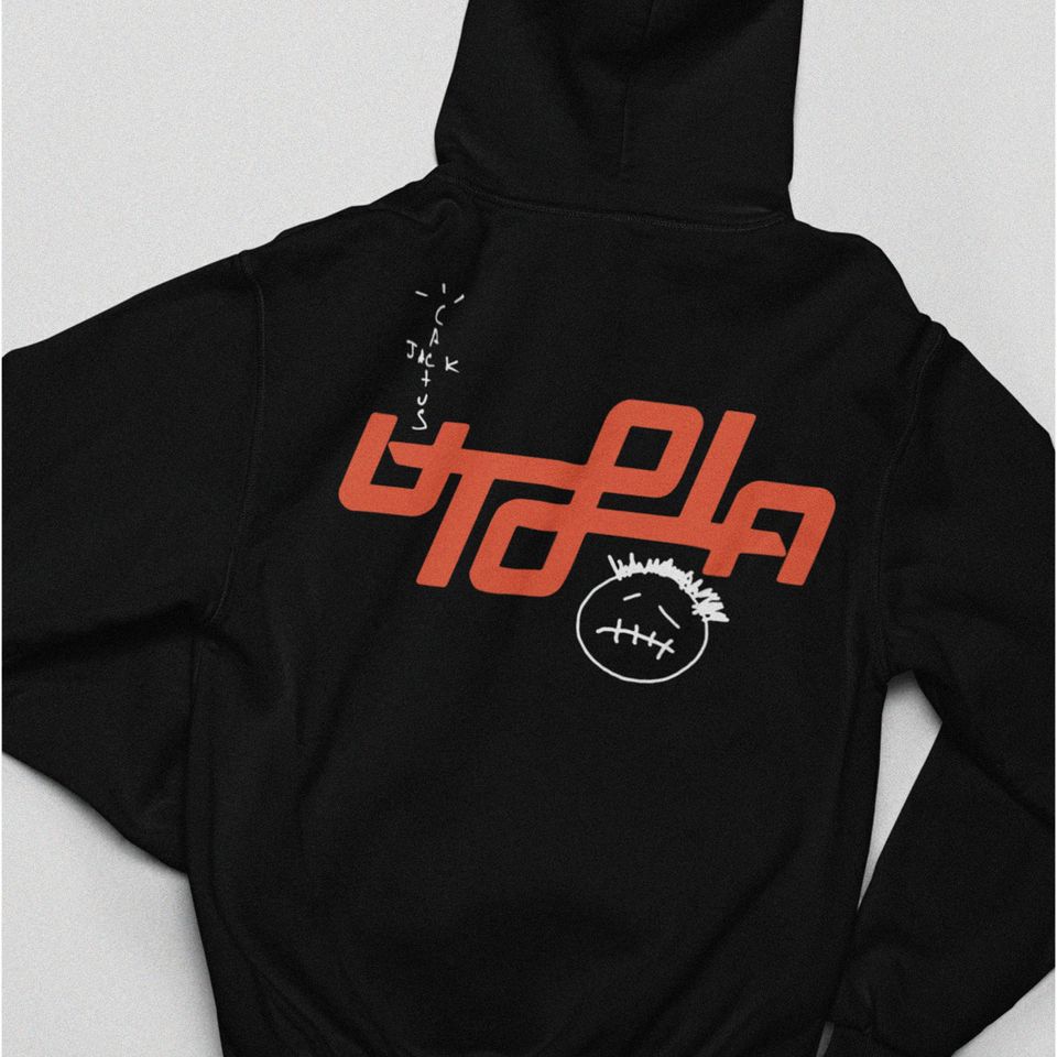 Travis Utopia Hoodie | Cactus Jack Pullover | Hooded Sweatshirt