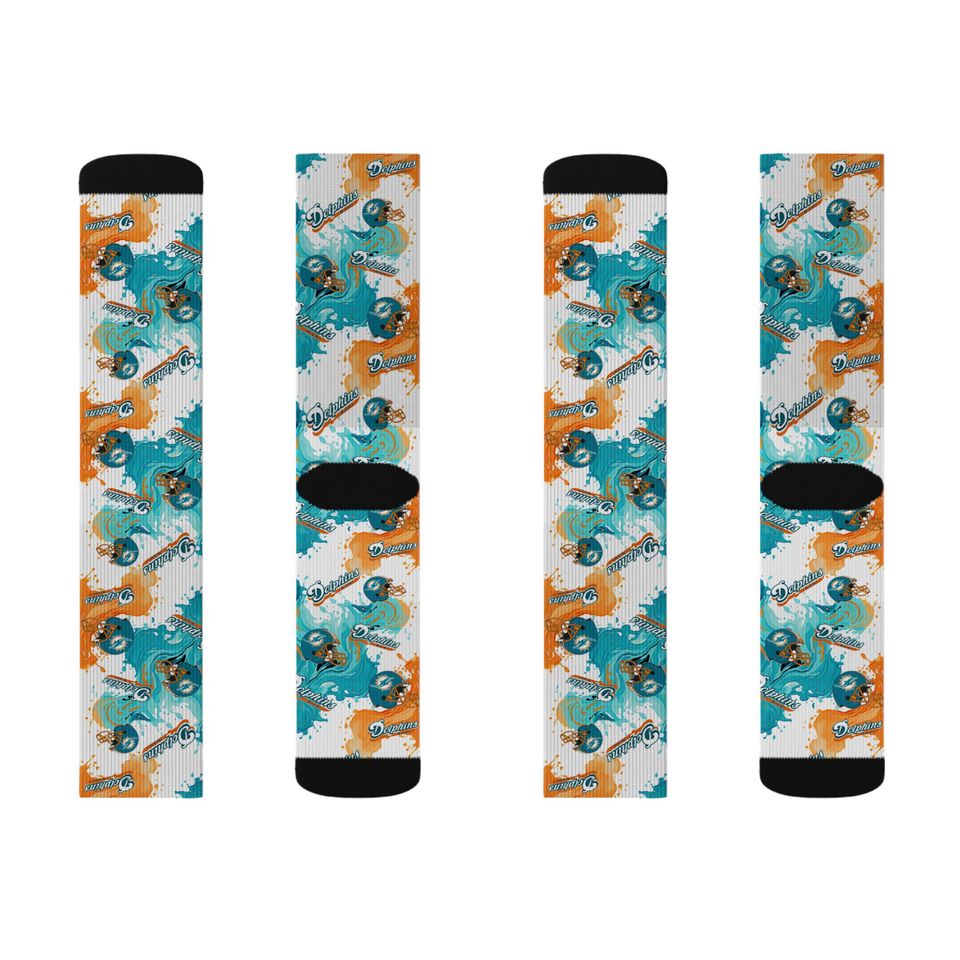 Miami Dolphins Socks