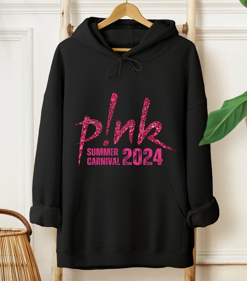 Pink Tour Hoodie, Concert Hoodie for the Summer Carnival Tour 2024, Summer Carnival 2024