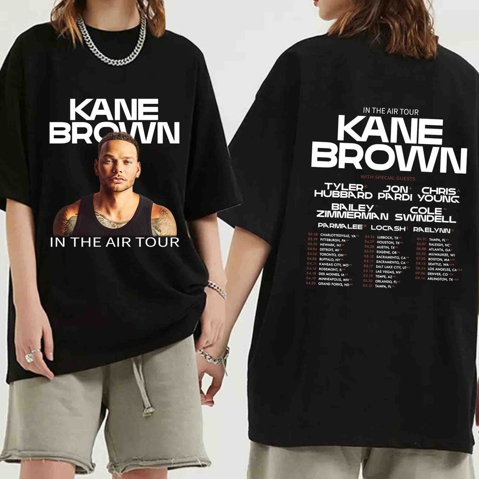 Kane Brown In The Air Tour 2024 Shirt, Kane Brown Fan Sweatshirt