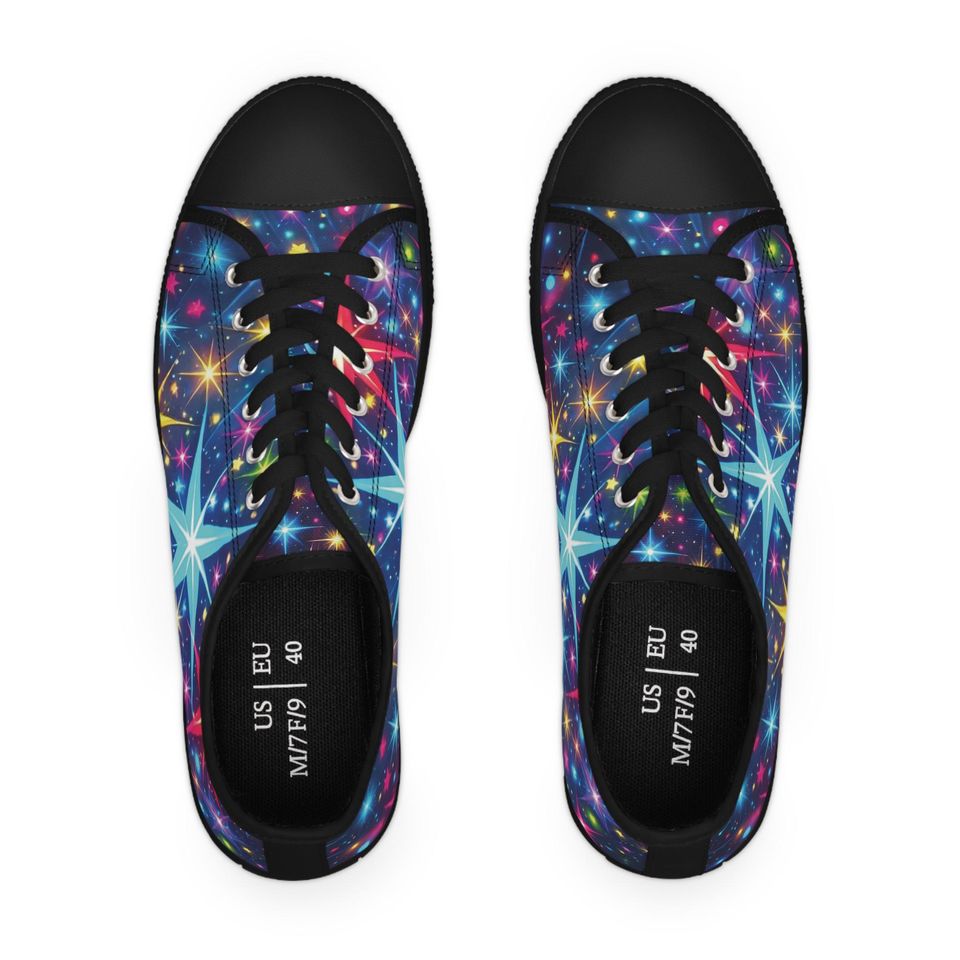 Star Design Women's Low Top Sneakers