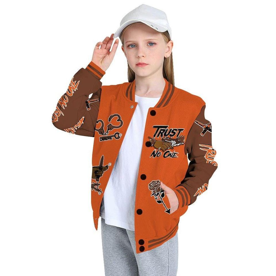 High OG Starfish 1s Varsity Jacket, Trust No One Baseball Jackets