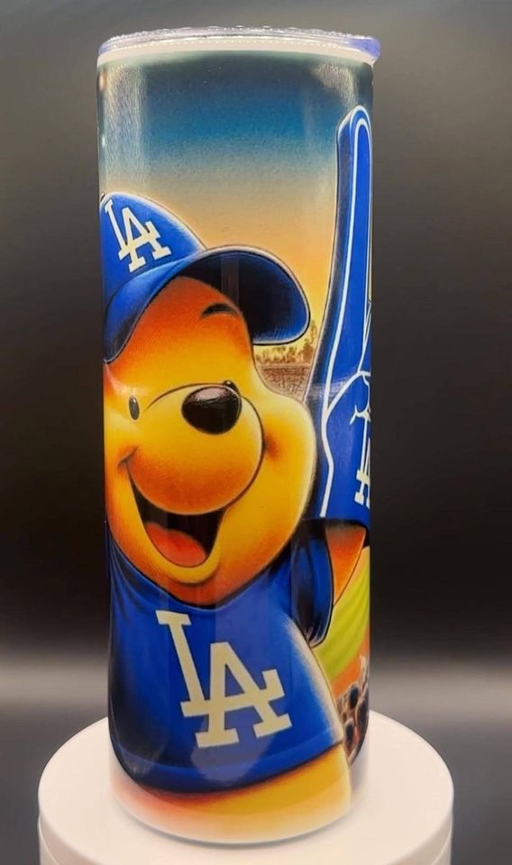 Winnie the Pooh Dodgers Tumbler