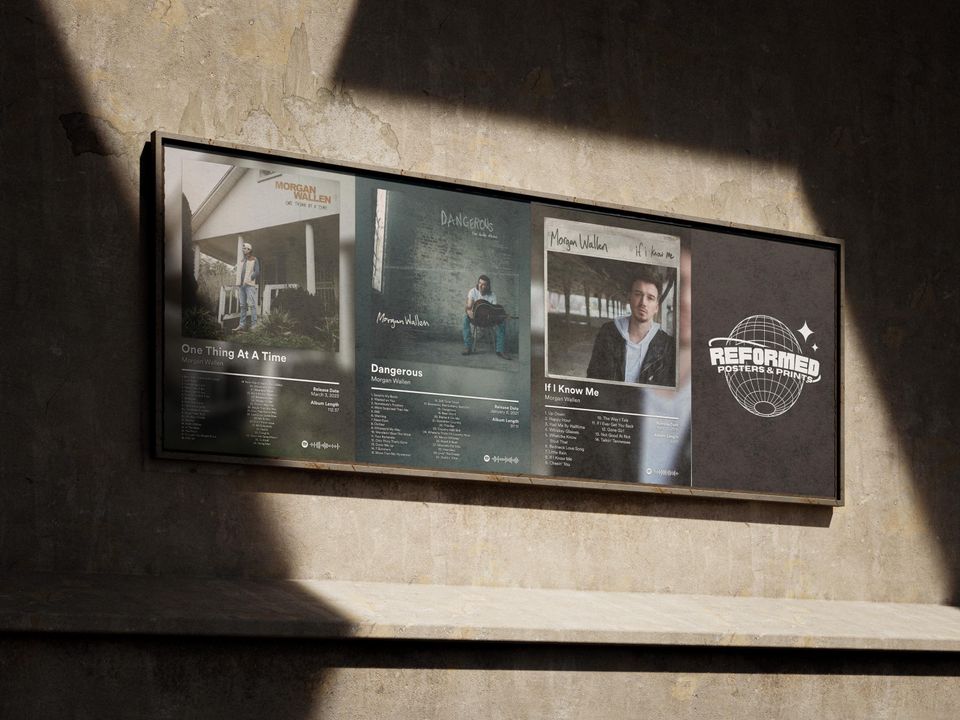 Wallen Western Album Cover Posters