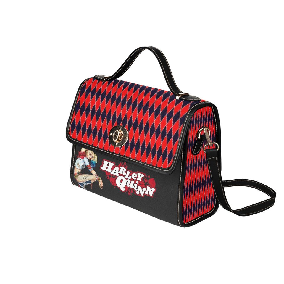 Character Harley Lock bag (black shoulder strap, black edging)