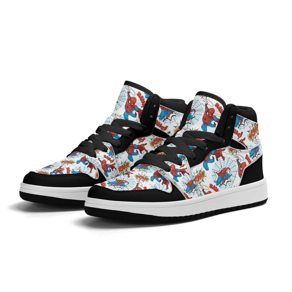 Character Spiderman High-Top Sneakers
