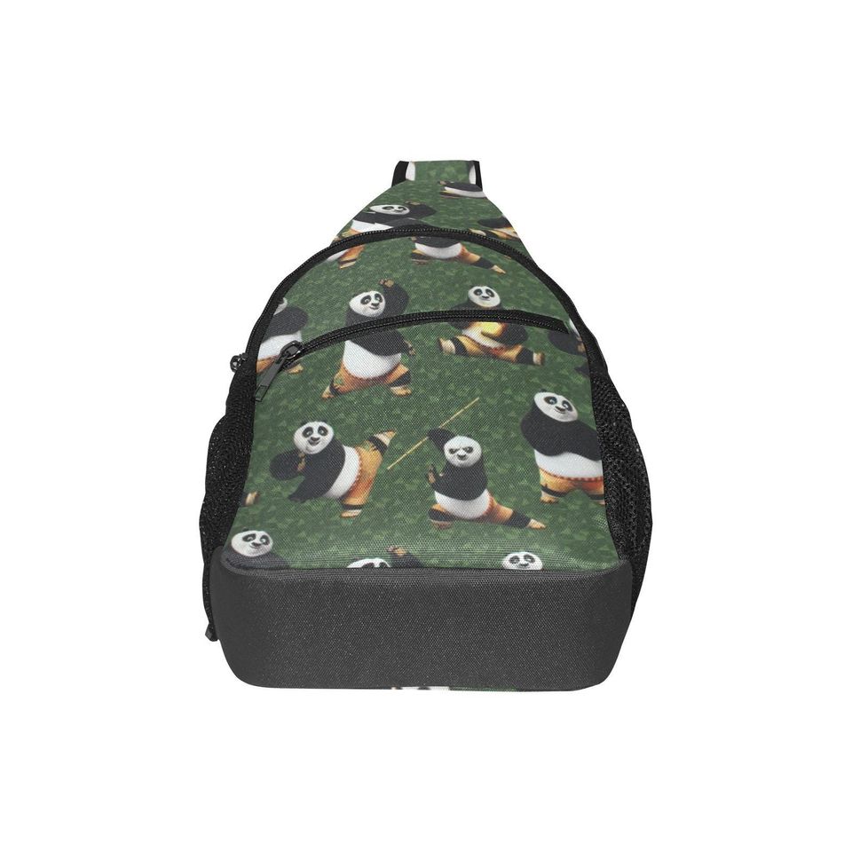 Character Kong fu Chest Bag