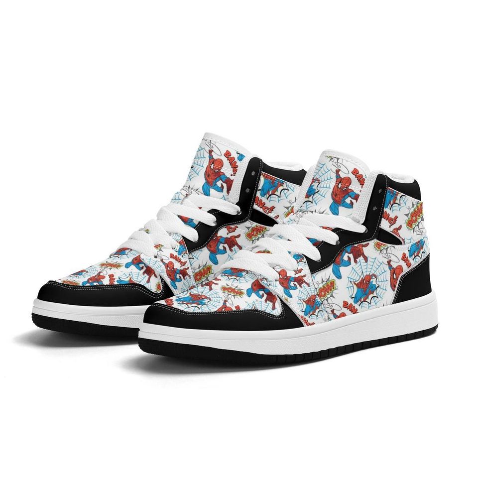 Character Spiderman High-Top Sneakers