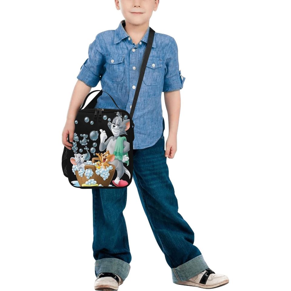 Character cat and mouse Crossbody Bag