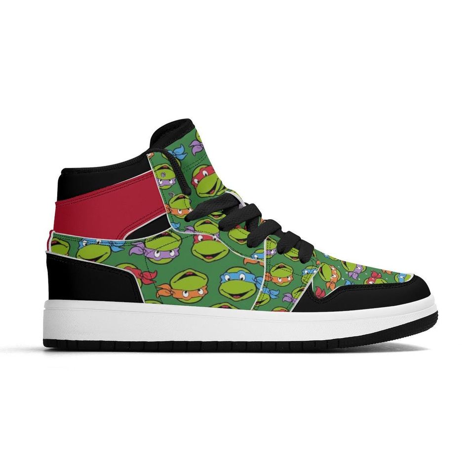Character Turtles Children High-Top Sneakers