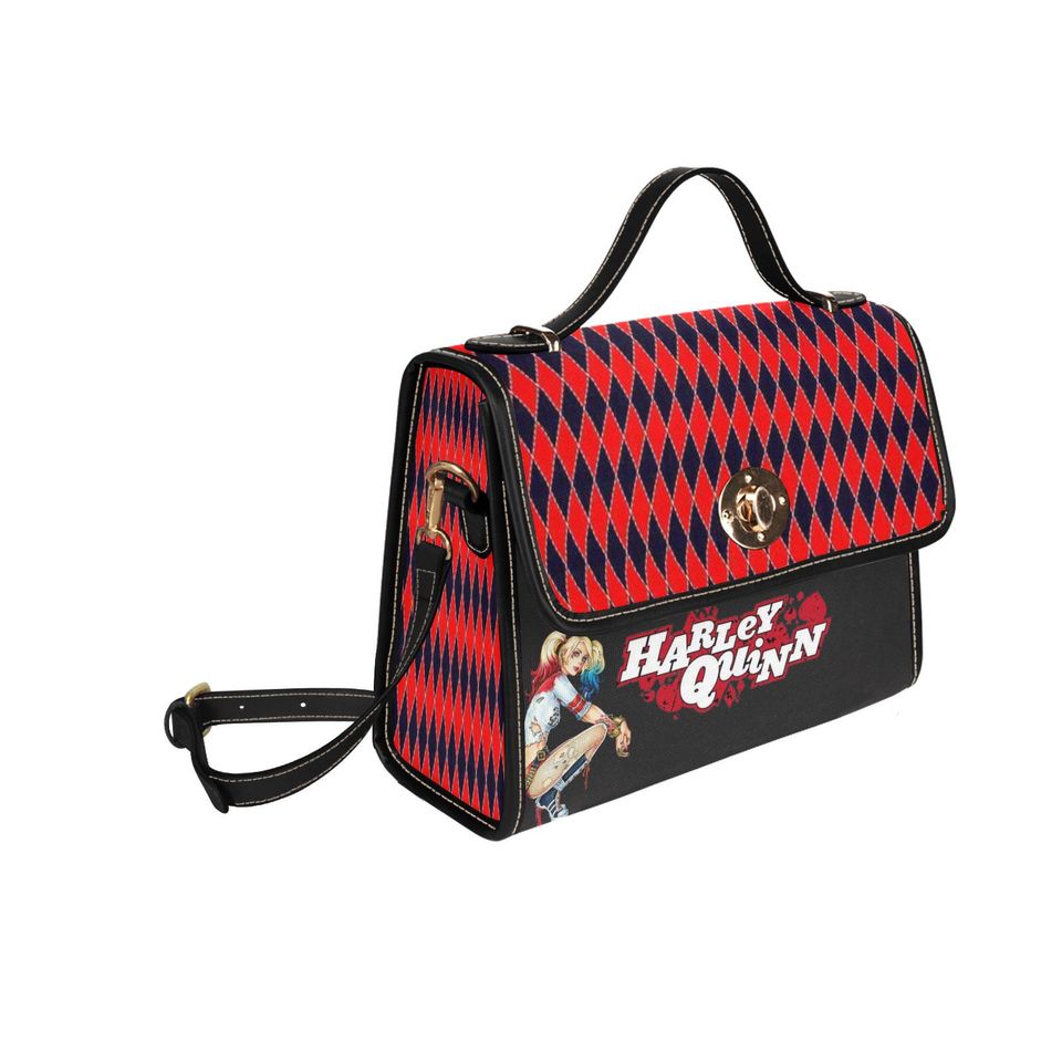 Character Harley Lock bag (black shoulder strap, black edging)