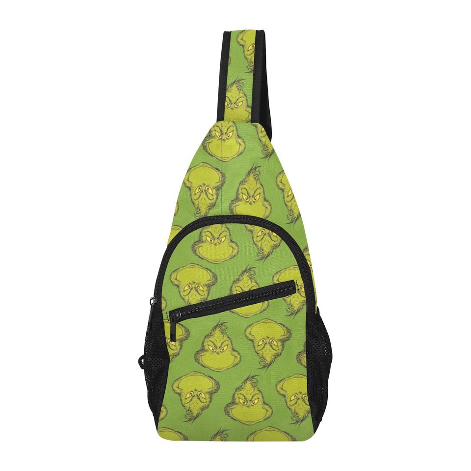 Character funny character Chest Bag