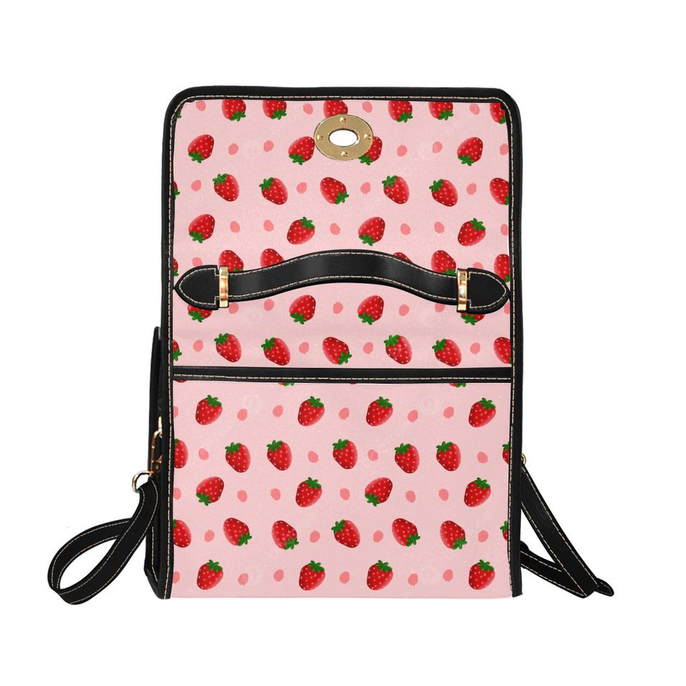 Berry Cool Lock bag (black shoulder strap, black edging)
