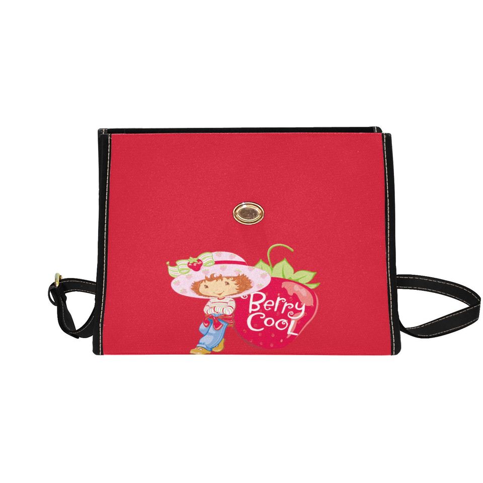 Berry Cool Lock bag (black shoulder strap, black edging)