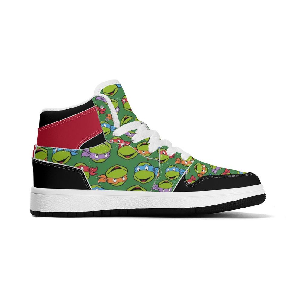 Character Turtles Children High-Top Sneakers