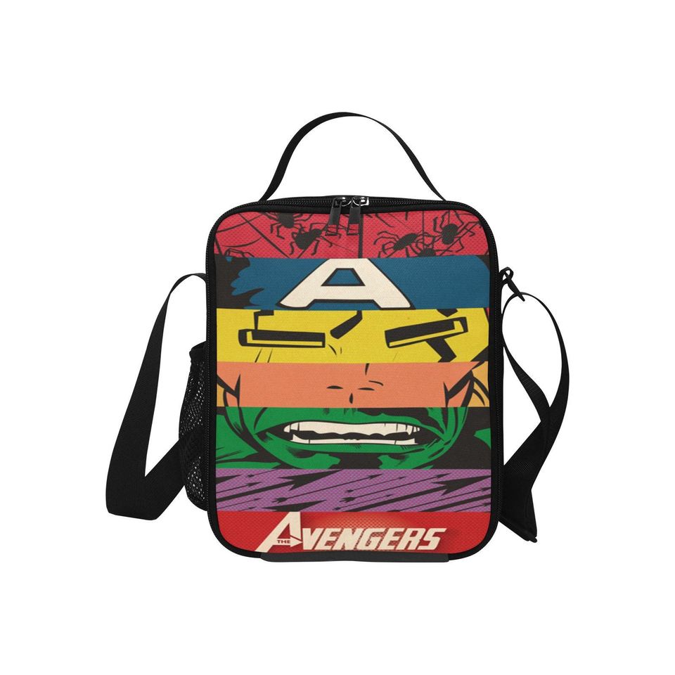 Character Marvel Group Print Crossbody Bag