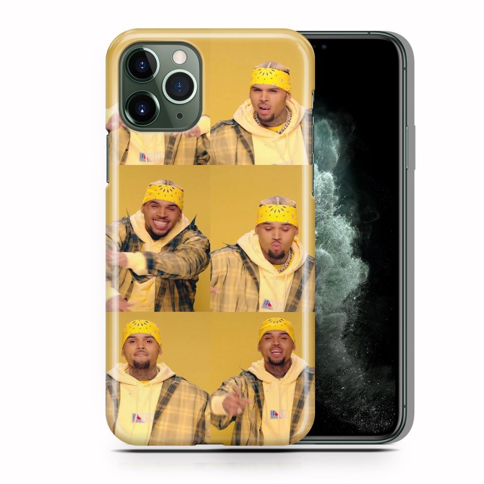 Chris Brown iPhone Case, Breezy Bowl XX, Clear Cases, Gift for Fans