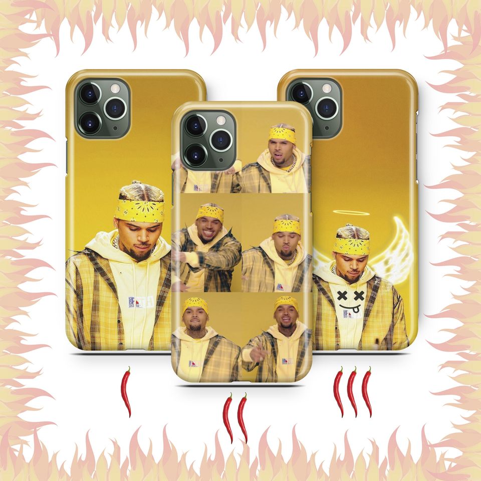 Chris Brown iPhone Case, Breezy Bowl XX, Clear Cases, Gift for Fans