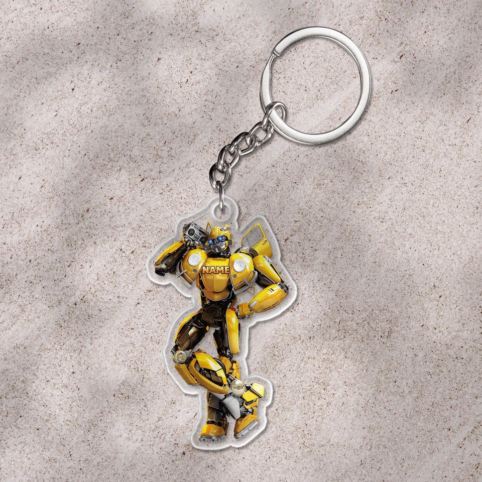 Custom Transformers Christmas Keychain/Bumblebee Autobots Keychain