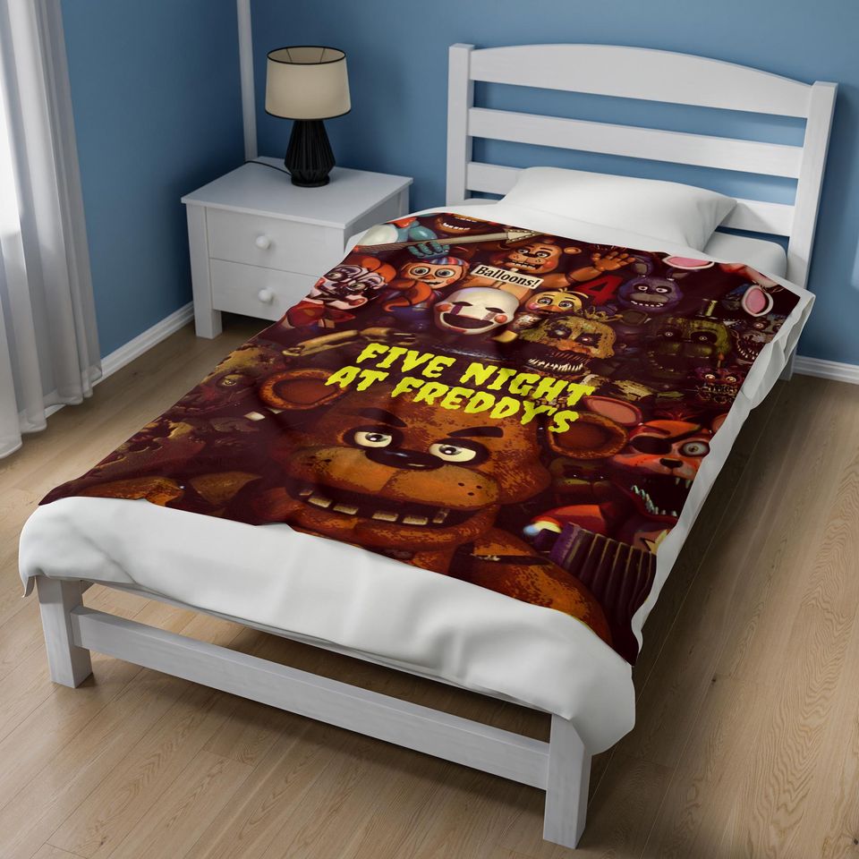 Five Nights At Freddy's Blanket, FNAF Baby Blanket