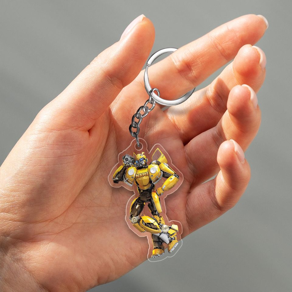 Custom Transformers Christmas Keychain/Bumblebee Autobots Keychain