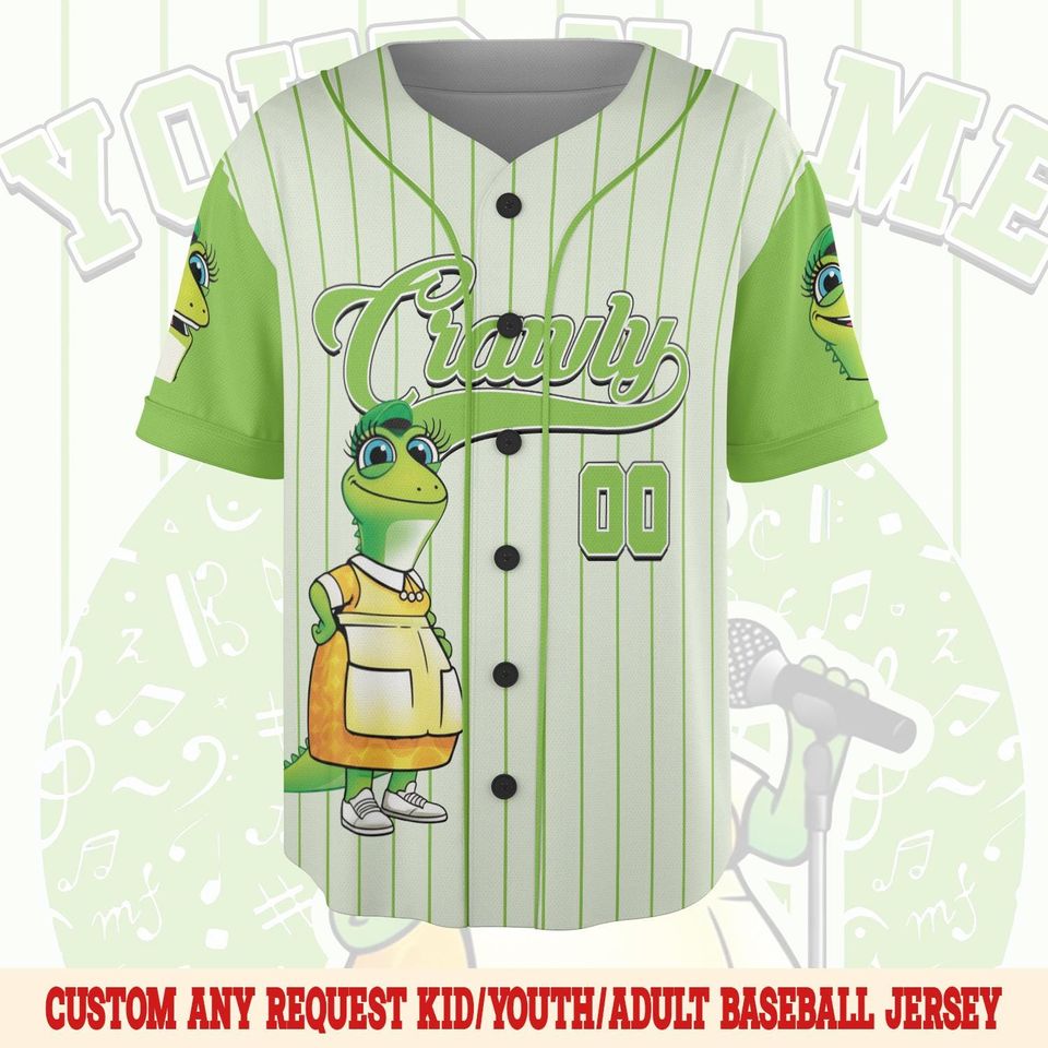 Custom Sing Movie Baseball Jersey | Personalized Team Jersey