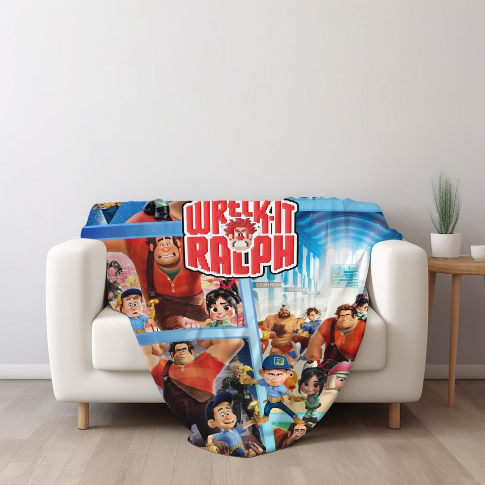 Wreck-It Ralph Blanket – Cozy Fleece Blanket